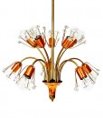 Emil Stejnar Chandelier Rupert Nikoll Austria