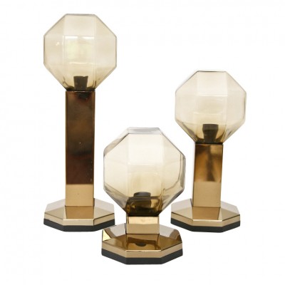 Nine Modulare Staff Lights by Motoko Ishii