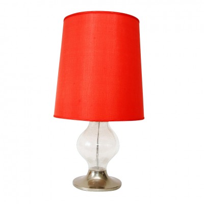 Rare and Impressive J.T. Kalmar Tulipan Glass Table Lamp