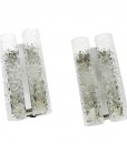 A Pair of Doria Glass Tube Wall Lamps