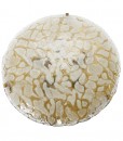 Huge Kalmar Textured Glass Ceiling Fixture Lamp